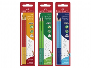 OŁÓWEK GRIP 2001 TWO TONE BLISTER 2 SZT. FABER-CASTELL