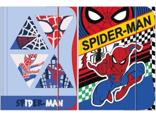 TECZKA Z GUMK A4 / SPIDER MAN [opakowanie=10szt]