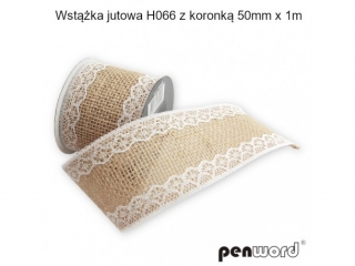WSTKA JUTOWA H066 Z KORONK 50mm x 1m