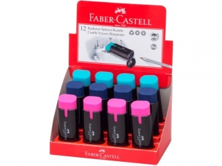 TEMPERWKA PODWJNA Z GUMK COMBI FABER- CASTELL [opakowanie=12szt]