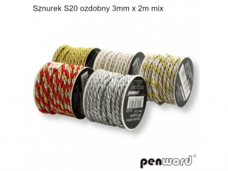 SZNUREK S19 JUTOWY 2mm x 50m