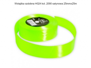 WSTKA OZDOBNA H024 KOL. 2090 SATYNOWA 25mmx25m