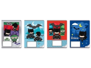 ZESZYT A5/16k. kolorowe trzy linie / BATMAN [opakowanie=20szt]