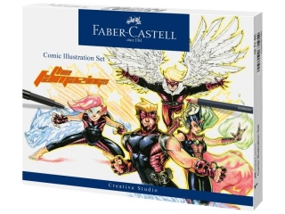 ZESTAW DO RYSOWANIA KOMIKSÓW 15-EL. "THE FAMAZINGS" FABER-CASTELL