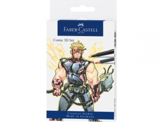 ZESTAW DO RYSOWANIA KOMIKSÓW 11-EL. "THE FAMAZINGS- FATHER" FABER-CASTELL