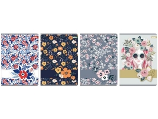 ZESZYT A5/80k. Linia / FLOWER