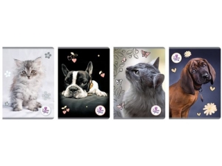 ZESZYT A5/80k. linia / THE SWEET PETS