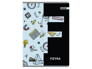 ZESZYT TEMATYCZNY A5/60k. kratka / FIZYKA [opakowanie=5szt]