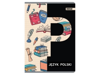 ZESZYT TEMATYCZNY A5/60k. linia / JZYK POLSKI [opakowanie=5szt]