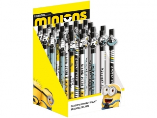 DŁUGOPIS WYMAZYWALNY / MINIONKI