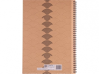 KOOZESZYT A4/80k. Kratka / KRAFT LINER