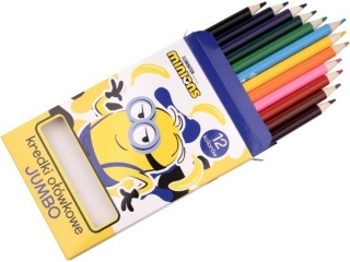 KREDKI OWKOWE JUMBO 12kol. / MINIONKI