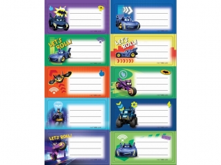 NAKLEJKI NA ZESZYTY pasek / BATMAN