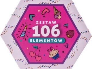 ZESTAW ARTYSTYCZNY 106 elementw