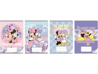 ZESZYT A5/16k. kolorowe trzy linie / MINNIE MOUSE