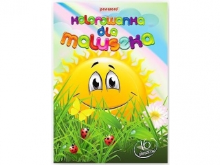KSIĄŻECZKA A4 KOLOROWANKA DLA MALUSZKA ISBN 978-83-966136-2-2
