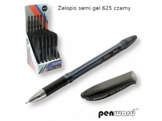 ŻELOPIS SEMI GEL 625 CZARNY (SZPSH)