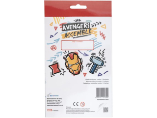 KREDKI OWKOWE TRJKTNE JUMBO 12kol. / AVENGERS
