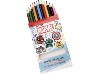 KREDKI OWKOWE TRJKTNE JUMBO 12kol. / AVENGERS