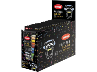 KREDKI PASTELOWE JUMBO 12kol. / REXUS TEENS