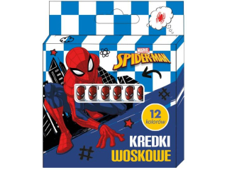 KREDKI WOSKOWE 12kol. / mix wzorw