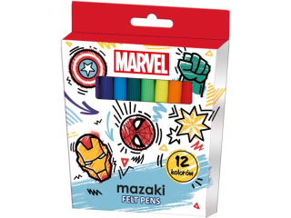 MAZAKI 12kol. w kartoniku / AVENGERS
