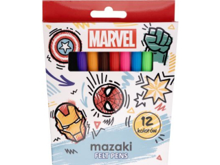 MAZAKI 12kol. w kartoniku / AVENGERS