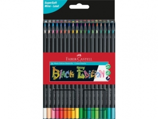 KREDKI TRÓJKĄTNE BLACK EDITION 36 KOL. FABER-CASTELL