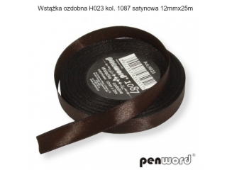 WSTKA OZDOBNA H023 KOL. 1087 SATYNOWA 12mmx25m