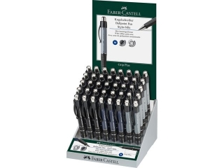 DŁUGOPIS GRIP PLUS 1407 DISPLAY 40 SZT. FABER-CASTELL