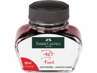 ATRAMENT CZERWONY 30 ML FABER-CASTELL