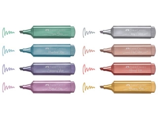 ZAKRELACZ 1546 METALICZNY CREATIV STUDIO 8 KOL. OP. KARTONOWE FABER-CASTELL