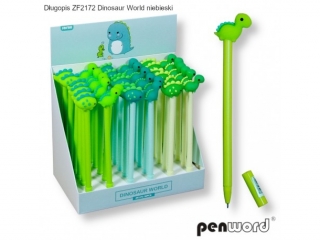 DUGOPIS ZF2172 DINOSAUR WORLD NIEBIESKI [opakowanie=36szt](SZPSH) - dostpno 6.07.25