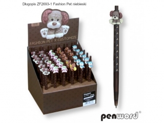 DUGOPIS ZF2693-1 FASHION PET NIEBIESKI [opakowanie=36szt](SZPSH)
