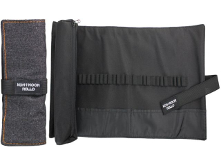 KIN ETUI PIÓRNIK CZARNY JEANS 24 DJTJ8-24