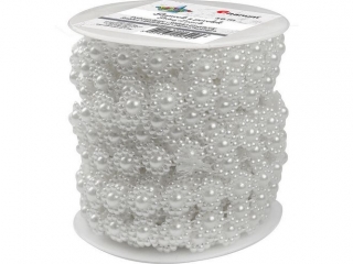 SZNUREK PEREŁEK 10M BIA D-4