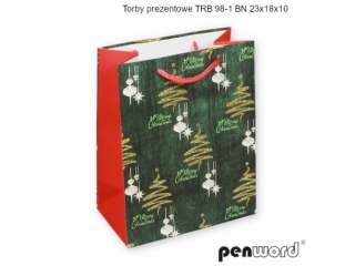 TORBY PREZENTOWE TRB 98-1 BN 23x18x10 [opakowanie=12szt]
