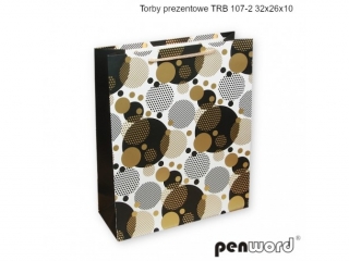 TORBY PREZENTOWE TRB 107-2 32x26x10 [opakowanie=12szt]