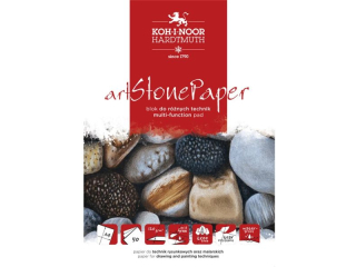 KIN BLOK DO RӯNYCH TECHNIK ARTSTONE PAPER  A4 50 ARK. 120 G. (PAPIER KAMIENNY)