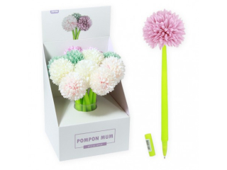 DUGOPIS ZF2133 POMPON MUM NIEBIESKI [opakowanie=16szt]