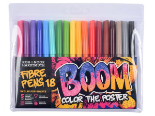 KIN FLAMASTRY 1022AH/7TE 18 KOLOR�W BOOM