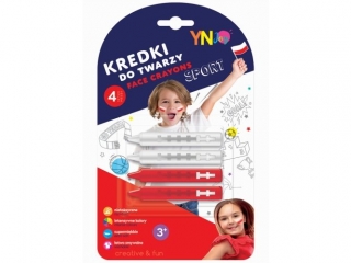 Kredki do malow. twarzy 4x2g POLSKA
