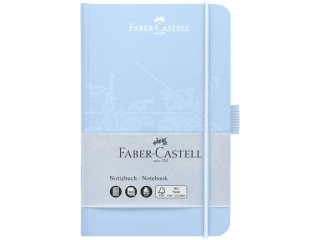 NOTATNIK A6 194K W KRATKĘ, SKY BLUE FABER-CASTELL