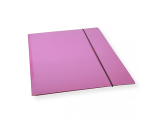TECZKA A4 Z GUMK CF-1 LAKIEROWANA FIOLETOWA 300gsm [opakowanie=10szt](SZPSH)