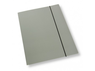 TECZKA A4 Z GUMK CF-2 LAMINOWANA SZARA 350gsm [opakowanie=10szt](SZPSH)