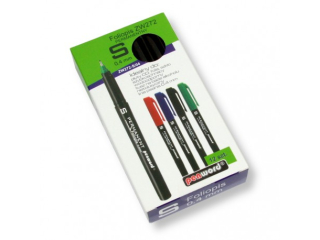 FOLIOPIS ZW272 S 0.4mm CZARNY [opakowanie=12szt]