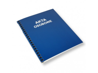 TECZKA T1 AKTA OSOBOWE NIEBIESKA [opakowanie=5szt]