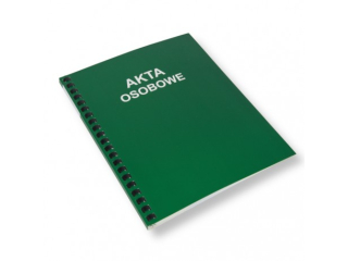 TECZKA T1 AKTA OSOBOWE ZIELONA [opakowanie=5szt]
