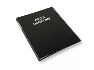 TECZKA T2 AKTA OSOBOWE CZARNA [opakowanie=5szt]