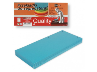 PRZEKŁADKI DO SEG.TURQUISE DC205-100